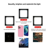 Telefonska futrola Ugrađena light-in Selfie Ring Light za iPhone Pro Pro MA mini, svjetlosni poklopac