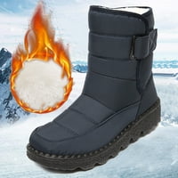 Čizme za žene djevojke kratki čizme vanjske zimske tople cipele gležnjače za sniježne čizme klizanje
