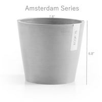HETAYC Amsterdam Reciklirana plastična plastična posuda za vodu W, Taupe, 8