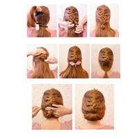 Tomshine 24 '' Manequin Head sa stezaljkom za pletenje za ples za kosu za frizuru Manikin glava za frizersku