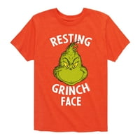Dr. Seuss - Restring Grinch Face - grafička majica malih i mladih kratkih rukava