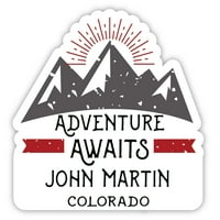 John Martin Colorado Suvenir Vinil naljepnica naljepnica Avantura čeka dizajn