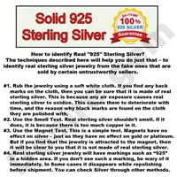 Prirodna indijska boja Drage Sterling srebrne minđuše nakit SDE34660