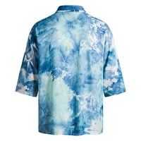 Muške majice kravata Havajski košulje Ležerne prilike kratkih rukava s kratkim rukavima Swreel T-majice