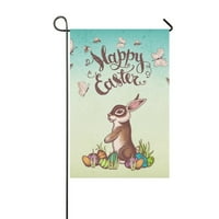 Easter Bunny Jaja zastava Grash Decor Garden Flag