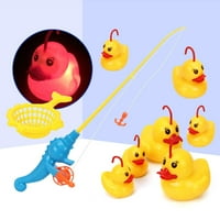 Duck Ribolovna igra Set indukcijskog ducka Ribolovna igra kupatilo igračka ribnjak bazen igračka dječja