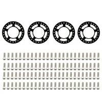 TOMSHOO RC Beadclock Wheel Rim zamjenski prsten kompatibilan sa tr sc Rc Car 1.9in felne naplate