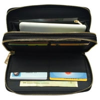 Modni novčanik kreativni leopard torba dvostruka patentna patentna torbica izdržljiva kovanica za ženu