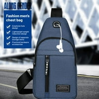 Vodootporni ruksak za jaknu s radom s USB rupom sa rupama za ruksak ruksaka ruksaka višenamjenski križa