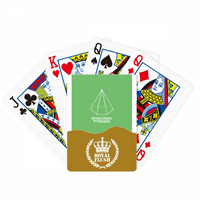 Heksagonalna pirala matematička geometrijska igra Royal Flush Poker igra igračka karta