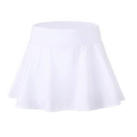 Suknje za žene Kratke ljetne teniske hlače Fold Sportski trčanje Golf Plus Veličina Skrit Mid suknje