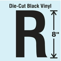 Stranco Die Cut label za slovo, R DBV-Single-8-R