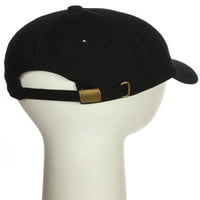 Prilagođeno slovo Intial bejzbol šešir A do z Boje tima, crna kapa bijela zelena slova p