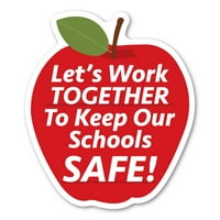 Zadržite škole siguran jabučni magnet