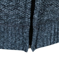 Plus size pulover džempere za žene Muške zimske kornjače sa zatvaračem dugih rukava Pleteni džemper