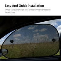 Stražnji prozor za stražnji prozor za automobil Sunca Snage mreža za sunčanje Visor SAD-a