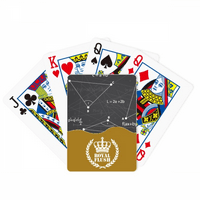 Siva kutna matematička formula Calculus Royal Flush Poker igra igračka karta