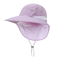 Kašika za žene sa žicama Planinarski ribolov maskirni kapuljač konop na otvorenom, ležerna kantu šešir