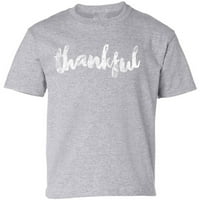 Ružna majica za mlade Dan zahvalnosti - Zahvalan grafički čaj za dječje dječake Djevojke XS S L XL