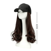 Heiheiup bejzbol kapa sa ekstenzijama za kosu sintetička perika za kosu bejzbol šešir sa kosom u pričvršćivanju