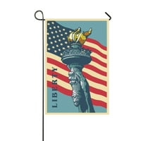 Liberty baklja. SAD Landmark Garden Flag