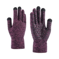Zimske rukavice Ženske pletene gomilane zgužvane toplotne rukavice tople rukavice