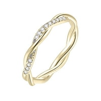 Kročna rana zvoni Diamond Anillos Mujer Women Prstenovi Modni ženski prstenski modni prstenovi za žene