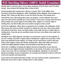 Sterling srebrna ženska nakit prirodni šiva za oči