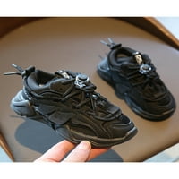 Patike za djecu Ferndule niska vrhunska cipela Neklizajuća tople cipele Lagana čipka za trenere vježbanja