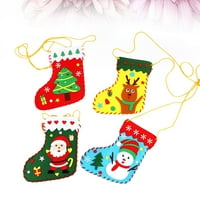Božićni stil čarapa ukras ručno izrađene poklon bag DIY materijal dodaci za materijal Xmas uljepšavanje