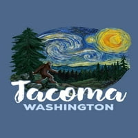 Tacoma, Washington, Bigfoot, Zvjezdana noć, Contour