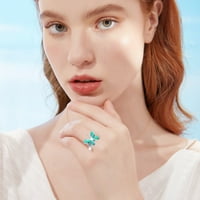 Wendunide ukrasi, Opalni prsten nakit modni stil prstenasti nakit vjenčani prstenovi za djevojku poklone