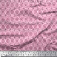 Soimoi Rayon tkanina Geometrijska mala tiskana zanatska tkanina od dvorišta široka