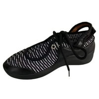 Žene Sportske casual cipele Moda čipka za leteće tkane mrežice cipele za plažu ravne donje tenisice