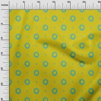 Onuone pamučni dres žute tkanine Ikat Stil Stripe haljina materijala od tkanine za ispis tkanina sa