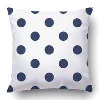 Polka Dot Picture Modne boje u jesen mornaričnoj boji na peony jastuk na jastuku