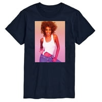 Whitney Houston - gradijentna fotografija - Muška grafička majica kratkih rukava