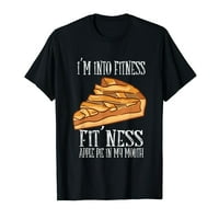 u fitness fitness fitnes 'ness jabuka u mojim ustima majica jabuke