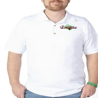 Cafepress - Teksasna golf košulja - Golf majica, Pique Knit Golf Polo