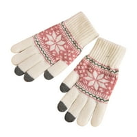 FABIURT Ženske rukavice Zimske rukavice za žene hladno vrijeme, tople termalne rukavice za trčanje