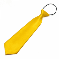 Dječja kravata čvrsta boja, podesiva kravata za djecu, kravata za djecu, lijena kravata, žuta