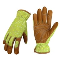 Ženske vrtložne kožne radne rukavice, radne rukavice, restauratorski radovi, zaštitne rukavice za vrtlarstvo