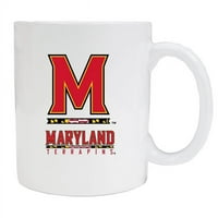 Maryland Terrapins bijela keramička šolja za kafu 2-pakovanje