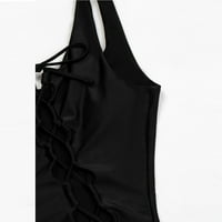 Ženski kupaći kostimi Tummmy Control Plus Size Copuit CoverUp Modni bikini set kupaći kostimi napunjeni