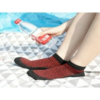 Sanviglor Womens Muns Yoga čarape cipele pletene gornje čarape za čarape na vodi za cipele za cipele