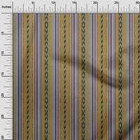 Onuone organski pamuk poplin Twill tkanina Stripe Ikat Ispis tkanina sa dvorištem širom