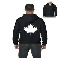- Muška dukserica pulover punog zip, do muškaraca veličine 5xl - Kanada list