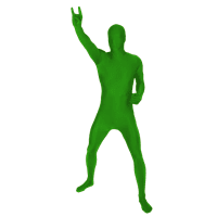 Mješalica za odrasle Morph BodySuits - zeleni medij za odrasle - odrasli