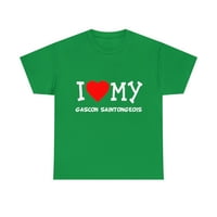 Volim moj Gascon Saintongeois pasmina pasa unizirati grafičku majicu