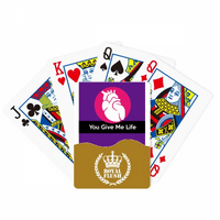 Majka River Life Art Deco Fashion Royal Flush Poker igra igračka karta